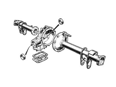 105/115 Coupe Axle
