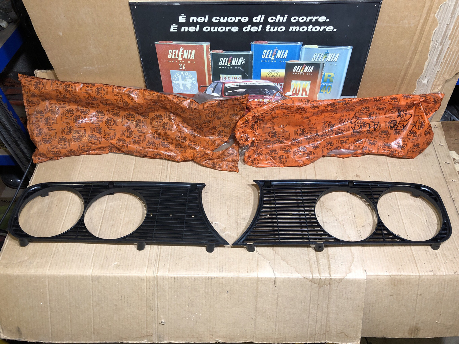 2000 Berlina Pair Of Front Grilles New Old Stock