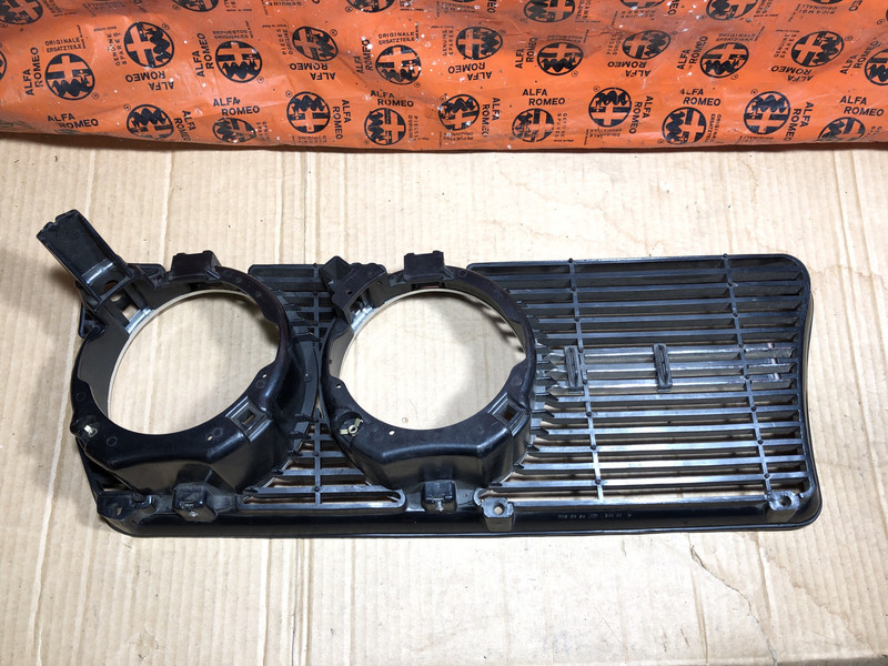 Alfetta Saloon 1st Series Front Grille, Right Side New Old Stock