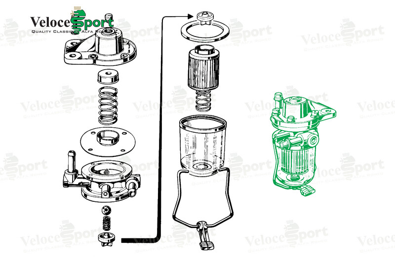 King Fuel Filter Housing With Regulator