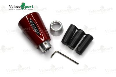 Wooden Gear Knob, With Alfa Logo