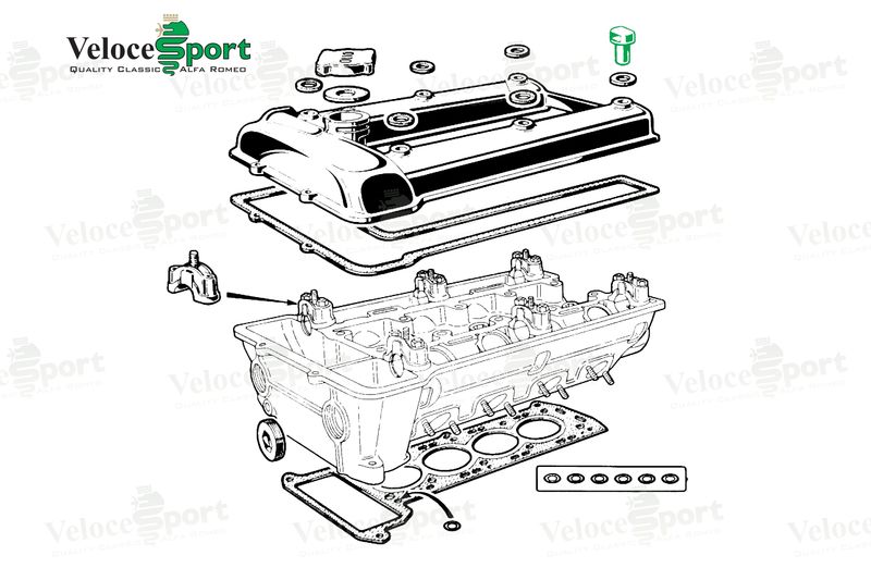 Cam Cover Hold Down Bolt, Early Style