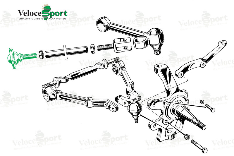 Castor Arm Ball Joint