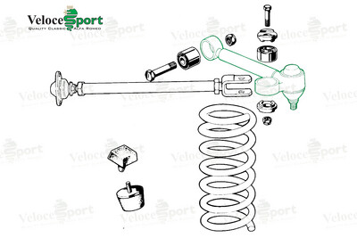 Adjustable Top Suspension Arm, Right Side