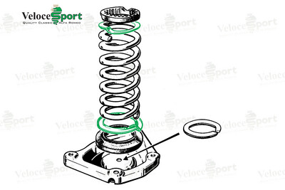 Front Spring Metal Seat
