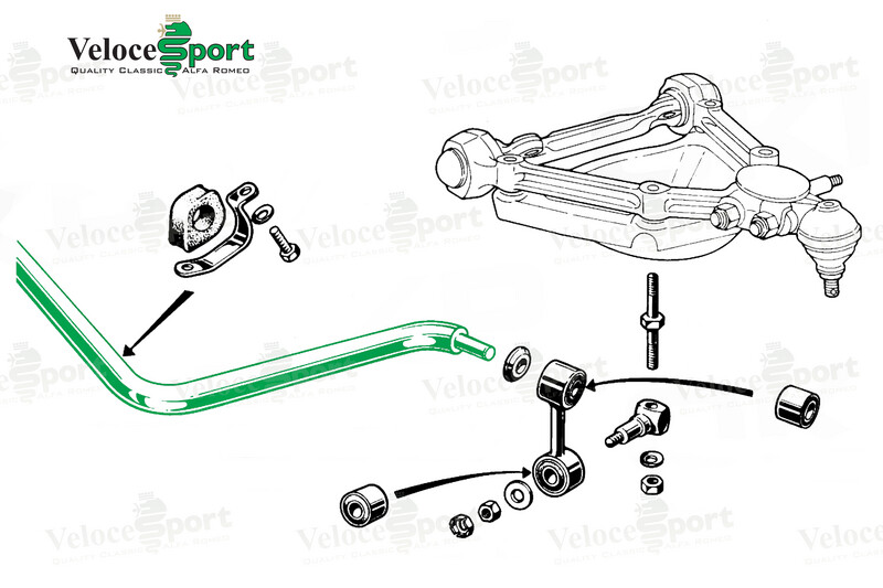 27mm Sports Front Anti Roll Bar
