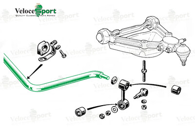 27mm Sports Front Anti Roll Bar