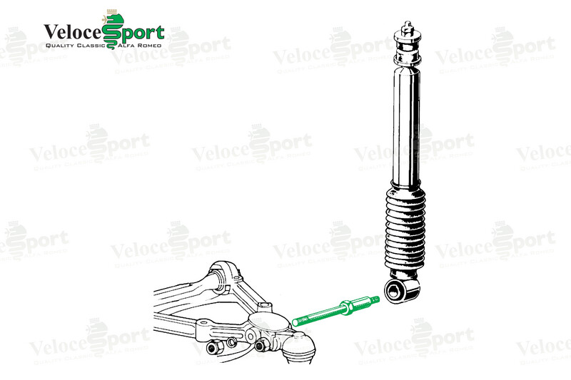 Front Shock Absorber To Wishbone Bolt