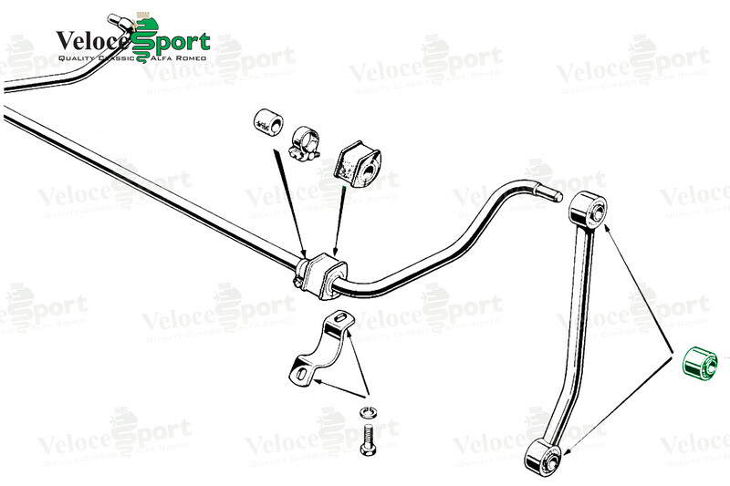 Rear Anti Roll Bar Lower Bush