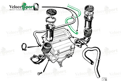 Heater Hose Straight Full Length