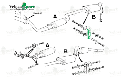 Exhaust Rubber Hanger