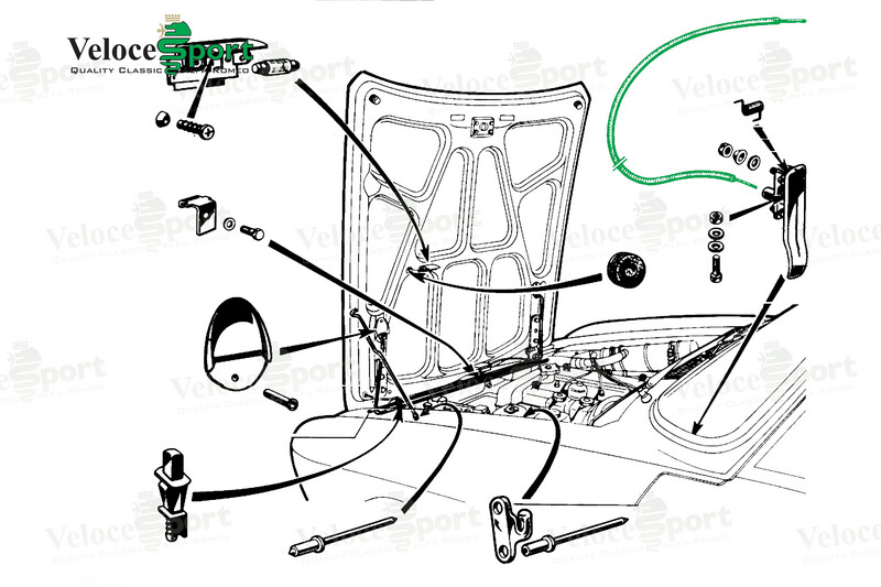 Bonnet Release Cable