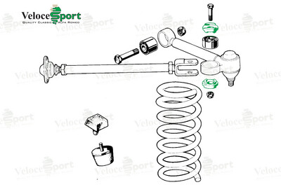 Castor Arm Bush Spacer
