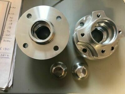Pair Rix Engineering RS2000 Escort MK 1 / 2 Alloy Front Wheel Hub Standard Track 00757