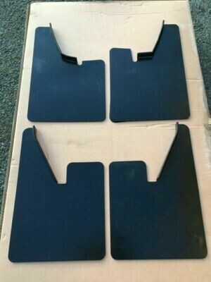 Set of Escort Mk2 Moulded Mud flaps Forest 4 Piece Shaped MudFlaps 00774
