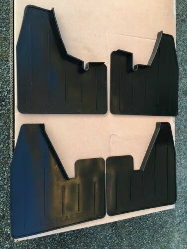 Set of Escort Mk2 Moulded Mud flaps Tarmac 4 Piece Shaped MudFlaps Set of Escort Mk2 Moulded Mud flaps Tarmac 4 Piece Shaped MudFlaps