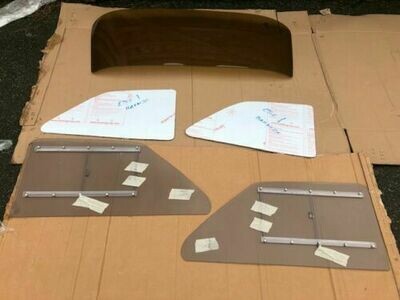 Escort Mk1 5 Piece Polycarbonate Window Kit With Sliders Clear OR Bronze 00778