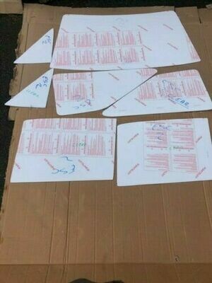 Escort Mk2 7 Piece Polycarbonate Window Kit Clear OR Bronze 00781