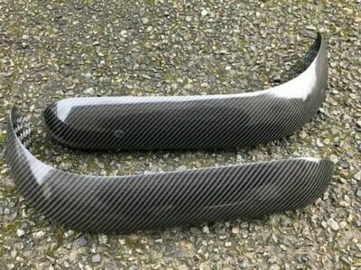 Pair Escort Mk1 Full Carbon Fibre Front Quarter Bumpers Carbonfibre 00805