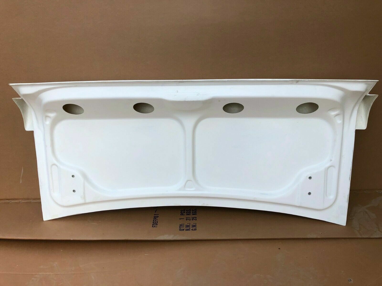 Escort Mk2 Fibreglass Boot Lid / RS Spoiler c/w Internal Frame GRP Glass Fibre Escort Mk2 Fibreglass Boot Lid / RS Spoiler c/w Internal Frame GRP Glass Fibre