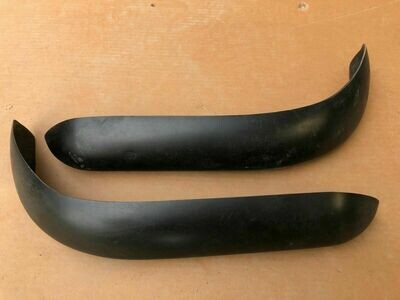 Pair Escort Mk1 Fibreglass Front Quarter Bumpers GRP Glass Fibre Bumper 00910