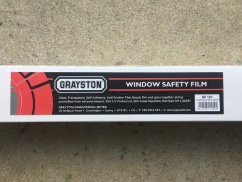Window Film - Safety - Anti Shatter Window Film - Safety - Anti Shatter