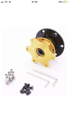 Quick Release Steering Wheel Boss Sparco Momo OMP 00938