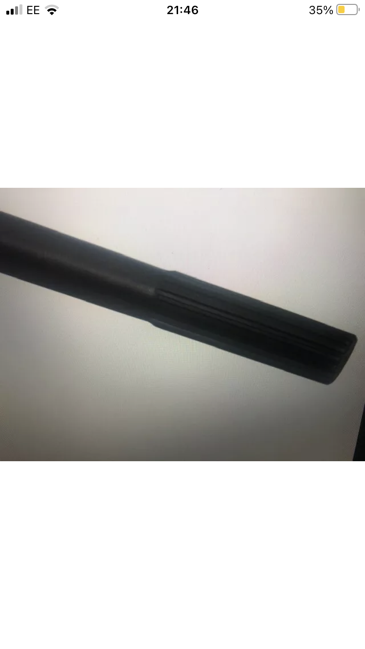 Atlas / English Axle 2 Piece 18 Spline Half Shaft Atlas / English Axle 2 Piece 18 Spline Half Shaft