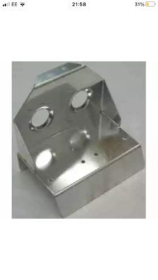 Alloy Twin Fuel Pump Bracket With Regulator Mount 00943