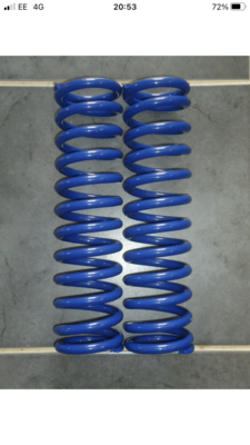2.25 2 1/4" 12" Coilover Spring 190 lbs Escort Rally Race 00990