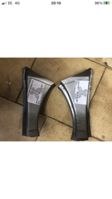 1 x ESCORT MK2 1975-80 Rear Quarter Panel to Back Panel Infill 01048