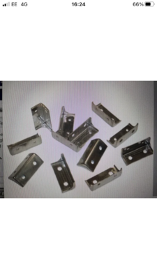 Mudflap Universal Stainless Steel Brackets 01054