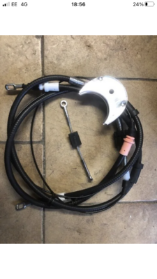 Cosworth Cable Kit Handbrake Escort Rally 01073