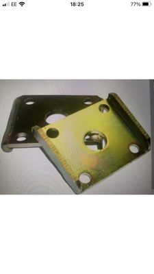 Pr Rear Leaf Spring Plates - 60mm Wide Springs 01139