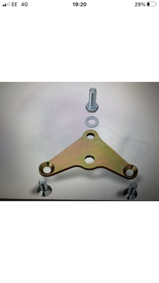 CLUTCH CABLE MOUNTING PLATE FOR TYPE 9 RS2000 BELLHOUSING 01173
