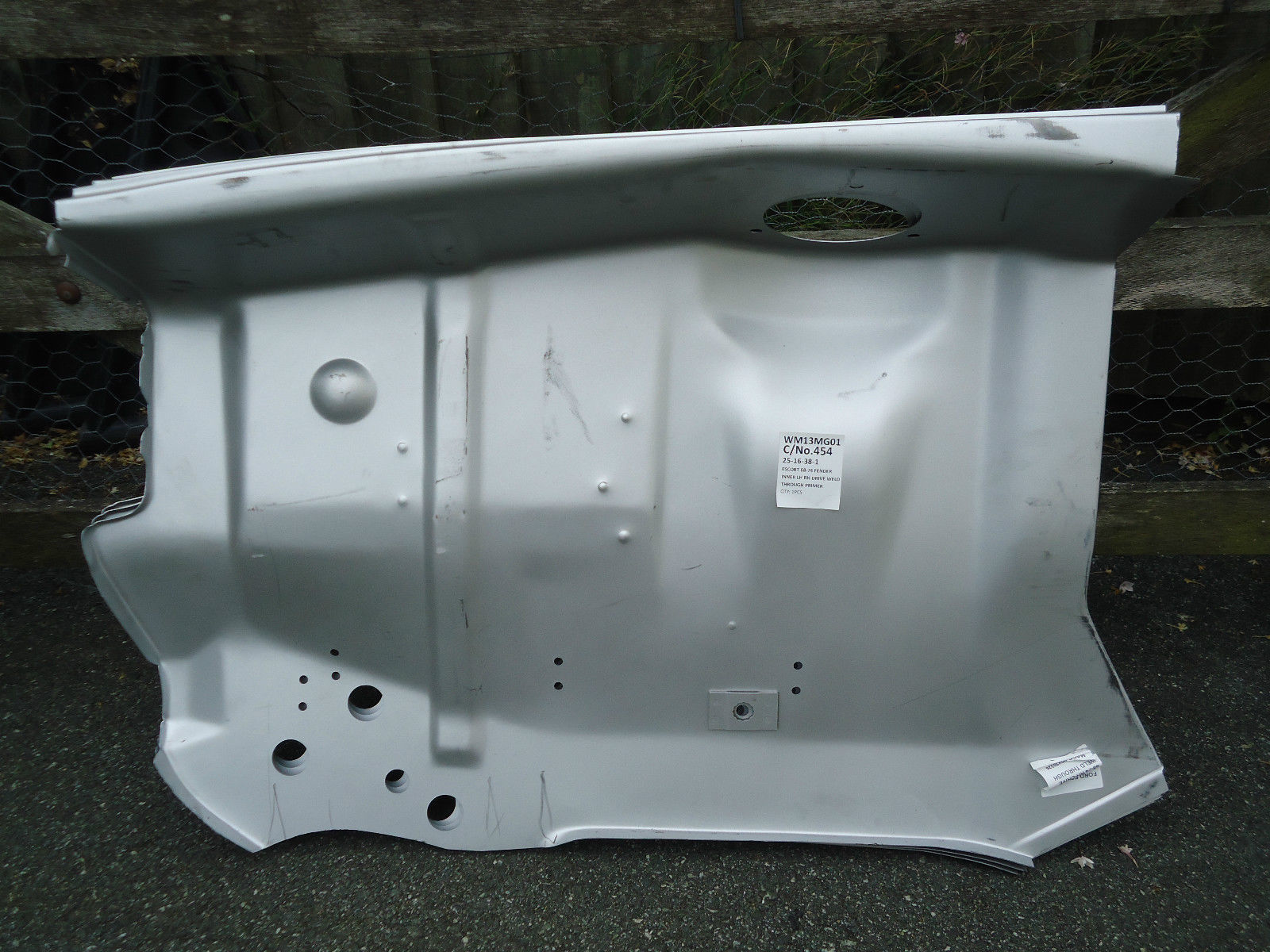 1 x ESCORT MK1 1968-75 Inner Wing Skin O/S + N/S Available 1 x ESCORT MK1 1968-75 Inner Wing Skin O/S + N/S Available