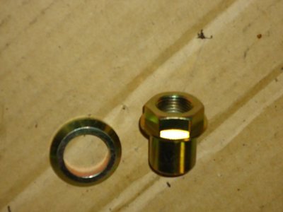 Steel High Angle Top Mount Nut + Spacer 00157