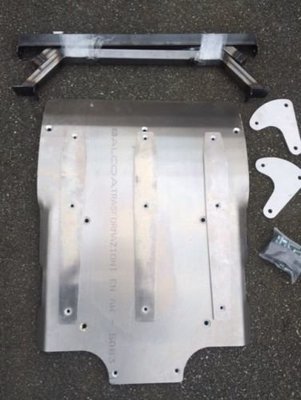 Rix Chassis Mounted Curved / Skidded Sump Guard Light Weight Escort MK1/2 Rally 00233