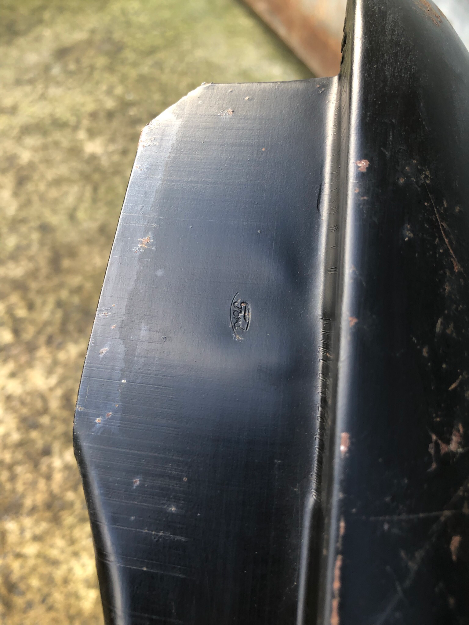 NOS Genuine Ford Fiesta MK2 O/S Front Wing New Old Stock