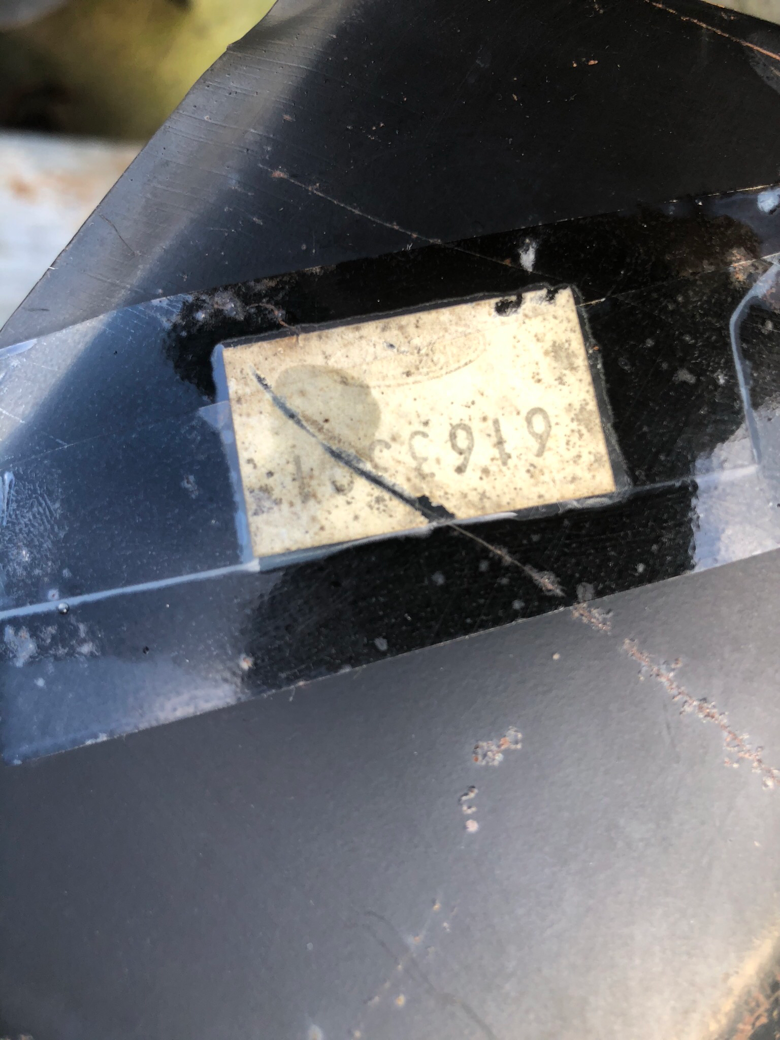 NOS Genuine Ford Fiesta MK2 O/S Front Wing New Old Stock