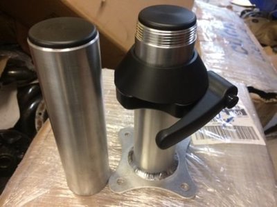 Rix Twin Spare Wheel Post and Cone Clamp Rally 00604