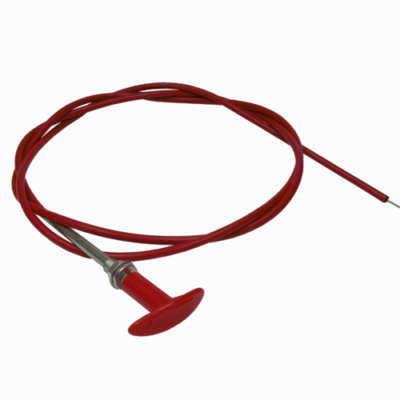 T Handle Pull Cable 12ft Long - Cut Off Switches / Extinguishers 00661