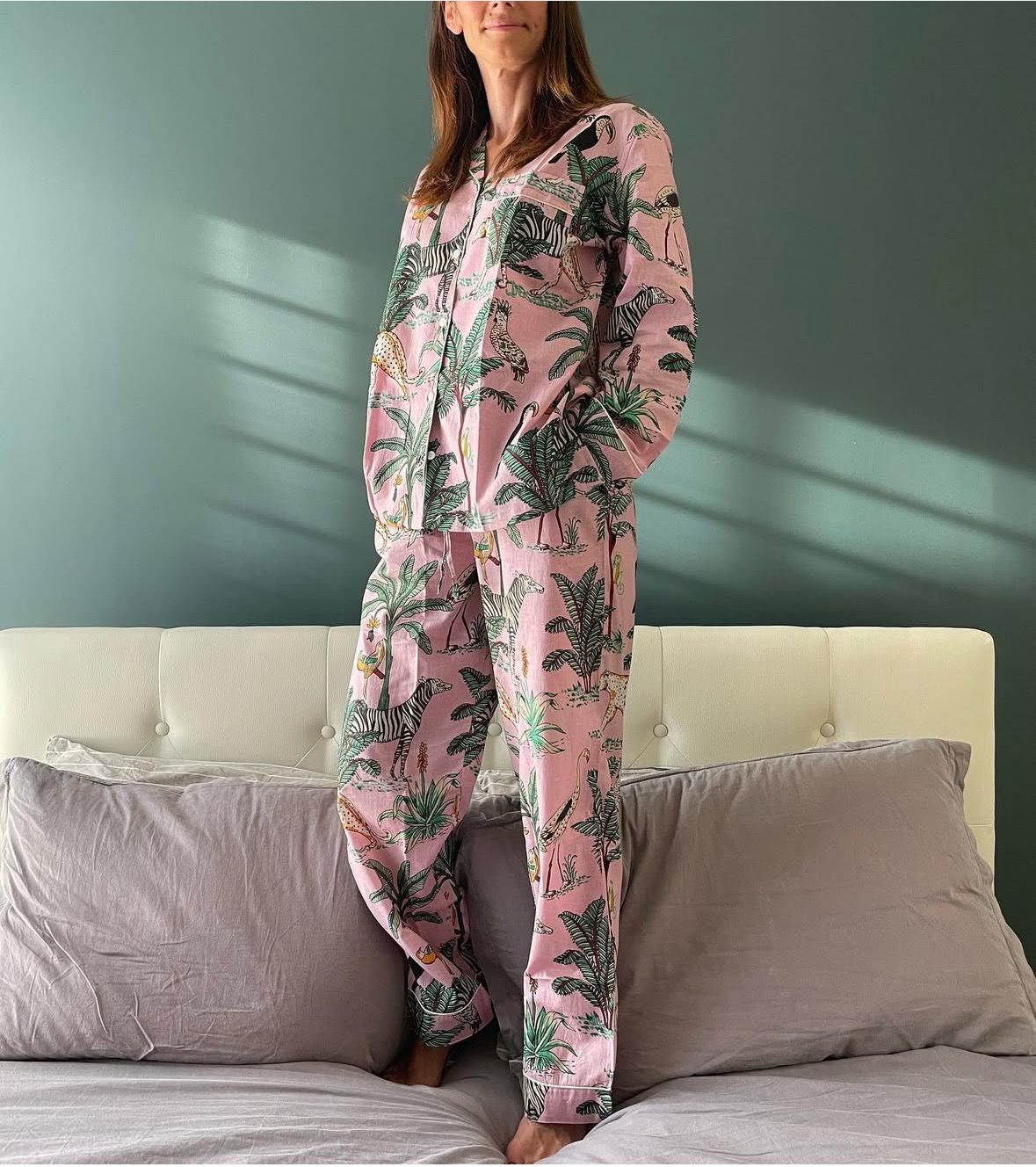 Pigiama Safari rosa