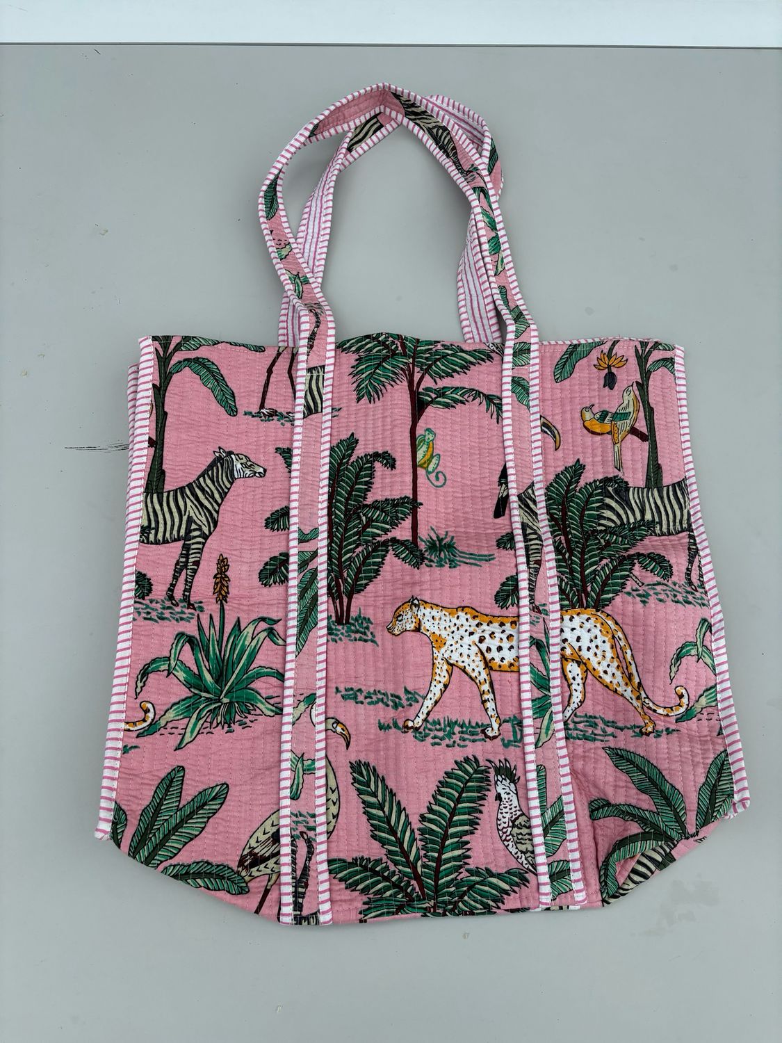 Borsa mare Safari rosa