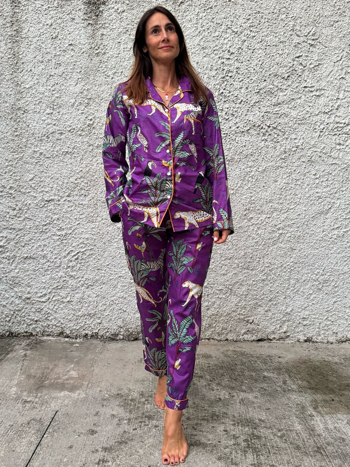 Pigiama Safari viola