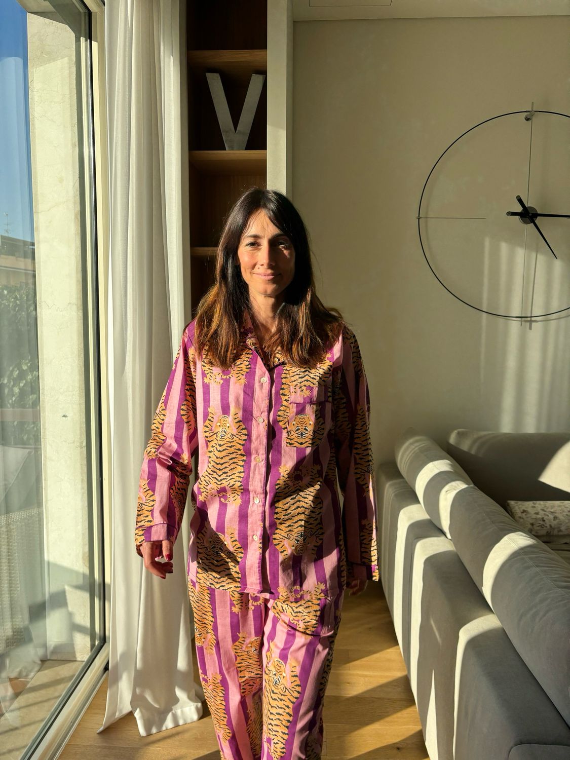 Pigiama tigre glicine