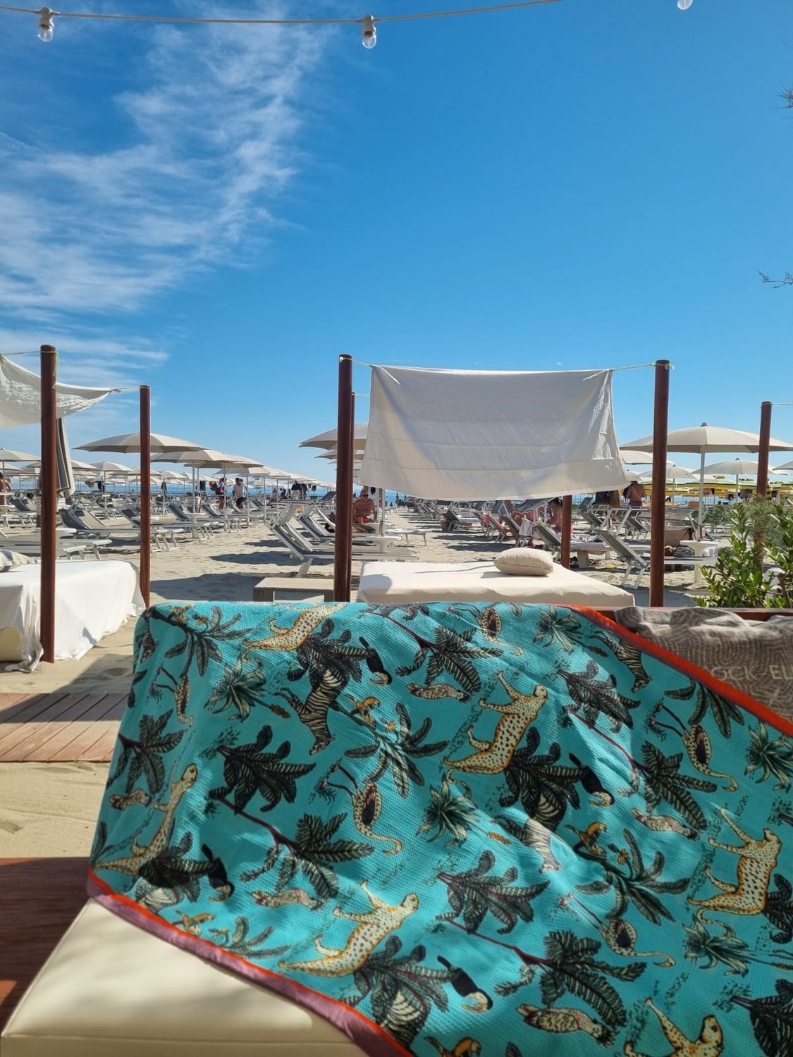 Telo mare Safari turchese