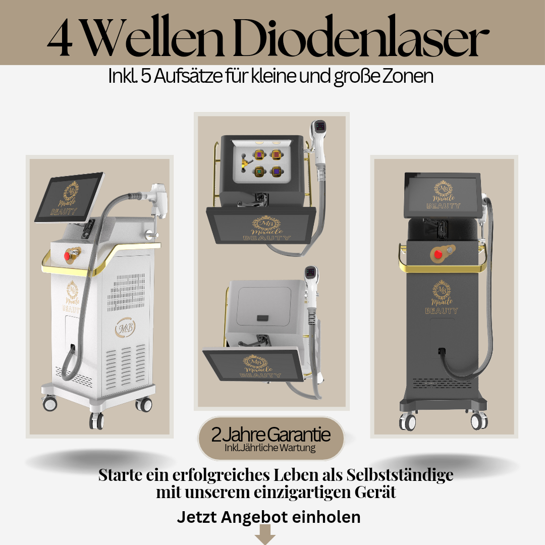 4 Wellen Diodenlaser Gerät