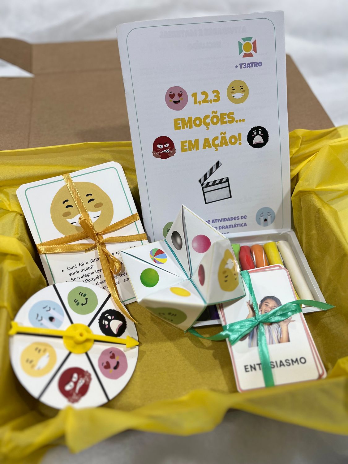 ​Mini 1, 2, 3… Emoções em Ação