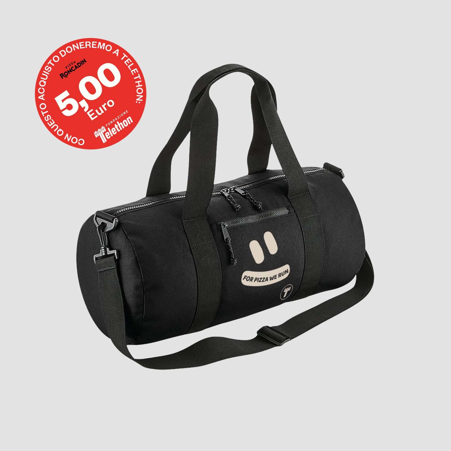 Borsone nero - Roncadin x Telethon 2025